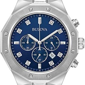 Reloj Cronógrafo Bulova 96D138: Elegancia en Acero Inoxidable