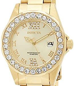 Invicta Pro Diver: Elegancia en oro para mujeres
