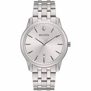 Reloj Bulova 96B342: Elegancia en Acero Inoxidable