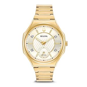 Reloj Bulova 97P136: Elegancia en Acero Inoxidable para Mujeres