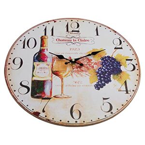 Reloj de Pared Vintage Shabby Royal Botanic Garden - Unbekannt Landhaus: ¡Ideal para tu cocina!