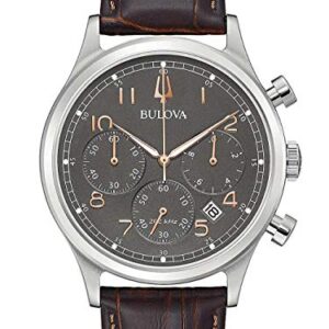 Reloj Bulova Cronógrafo Cuero 96B356: Elegancia y precisión a tu alcance
