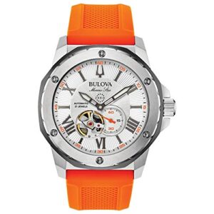 Reloj Bulova Automático 98A226: Estilo y precisión en silicona