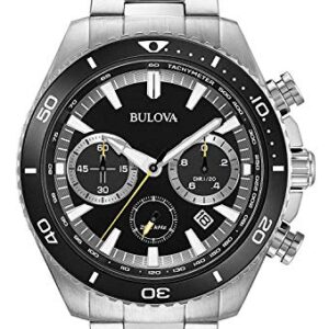 Reloj Bulova Cronógrafo 98B298: Elegancia en Acero Inoxidable
