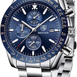 Reloj Benyar: Elegancia y Resistencia en un Cronógrafo Impermeable